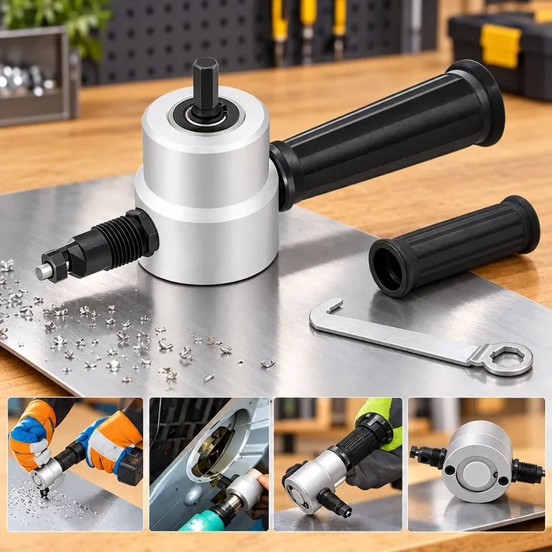 For 160A Metal Cutter Double Head Sheet Iron Cutting Saw Curve Opener Electric Scissors Hardware Tools