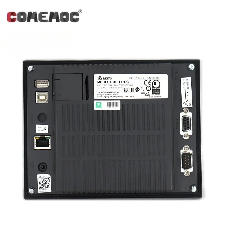 Delta DOP-100 Series 7 Inch HMI Human Machine Interface DOP-107EG with Ethernet DOP-107EV Download Cable