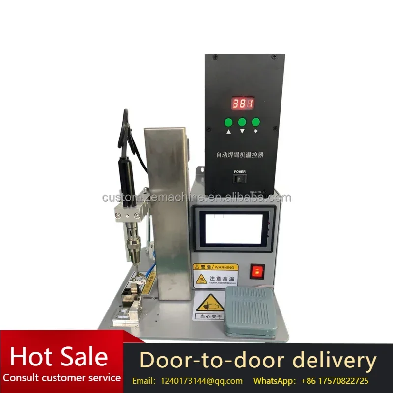 

Semi-Automatic USB Charging Cable Soldering Machine with Good Quality