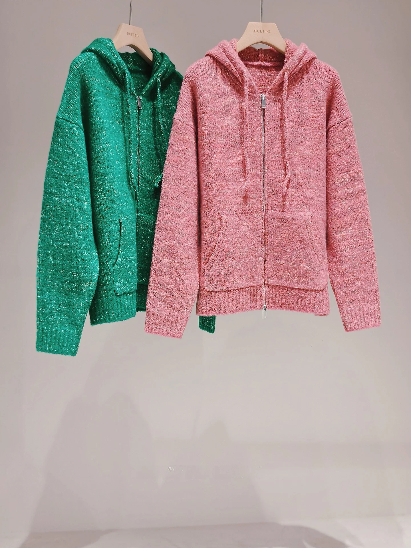 

Свитер Duetto Cisas S из шелка, шерсти и хлопка, утепленный, с воротником-стойкой, мягкий, повседневный, свободного кроя, с длинными рукавами, женский, Ciwalk