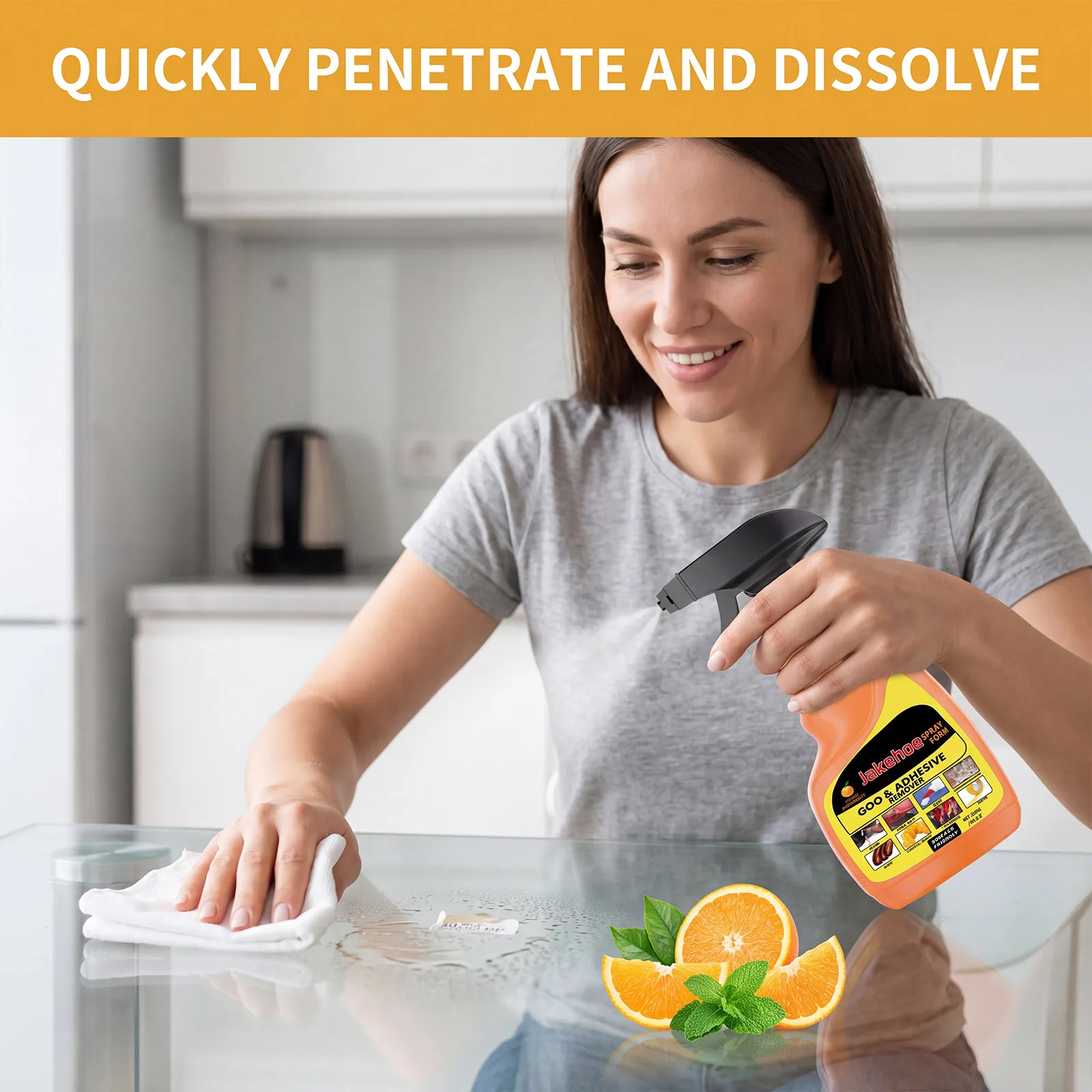Multi Purpose Glue Remover Adhesive Sticker Label Residue Cleaner No Trace Quick Easy Safe Surface Household Car Office Cleaning