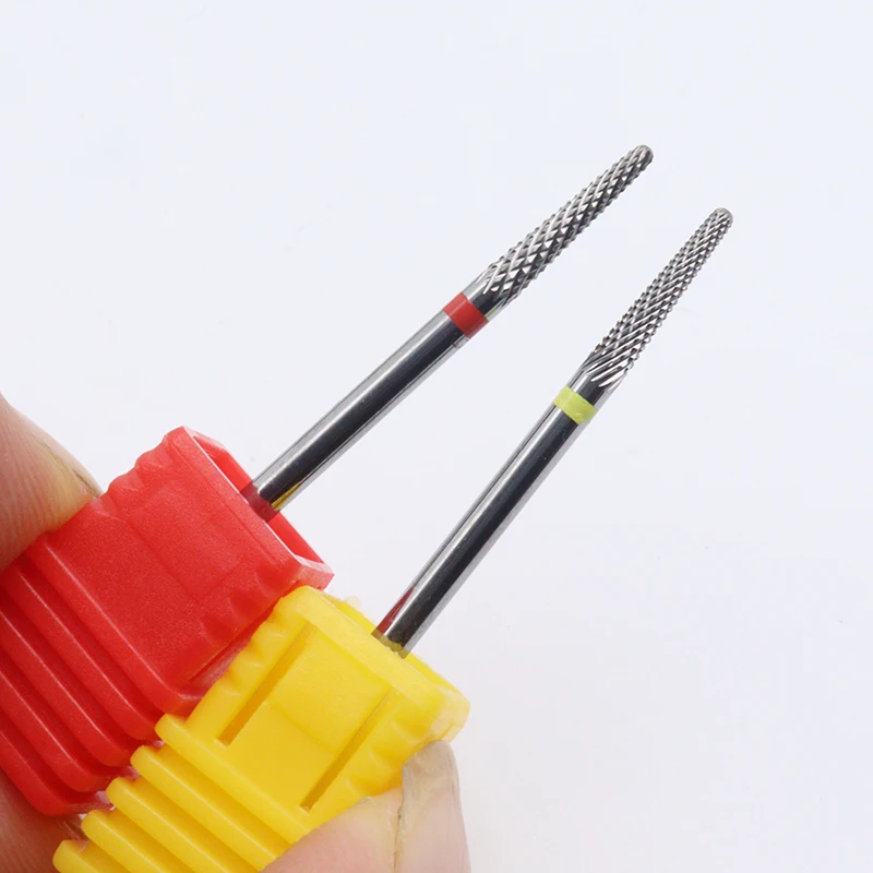 Foret à ongles professionnel en carbure de 3/32 po – Inodore, parfait pour la manucure et la pédicure, idéal pour les débutants