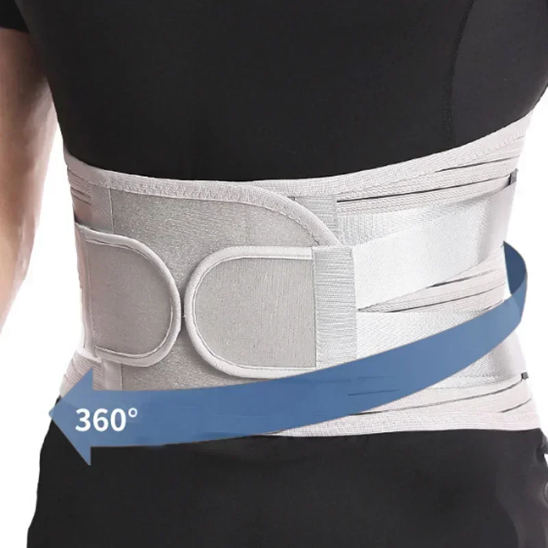 Waist Protective Belt Waist Trainer Breathable Warm Steel Plate Belt Support Waist Protection for Sports,Fitness, Weightlifting