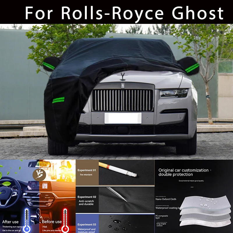 

For Rolls-Royce Ghost Outdoor Protection Full Car Covers Snow Cover Sunshade Waterproof Dustproof Exterior Car accessories