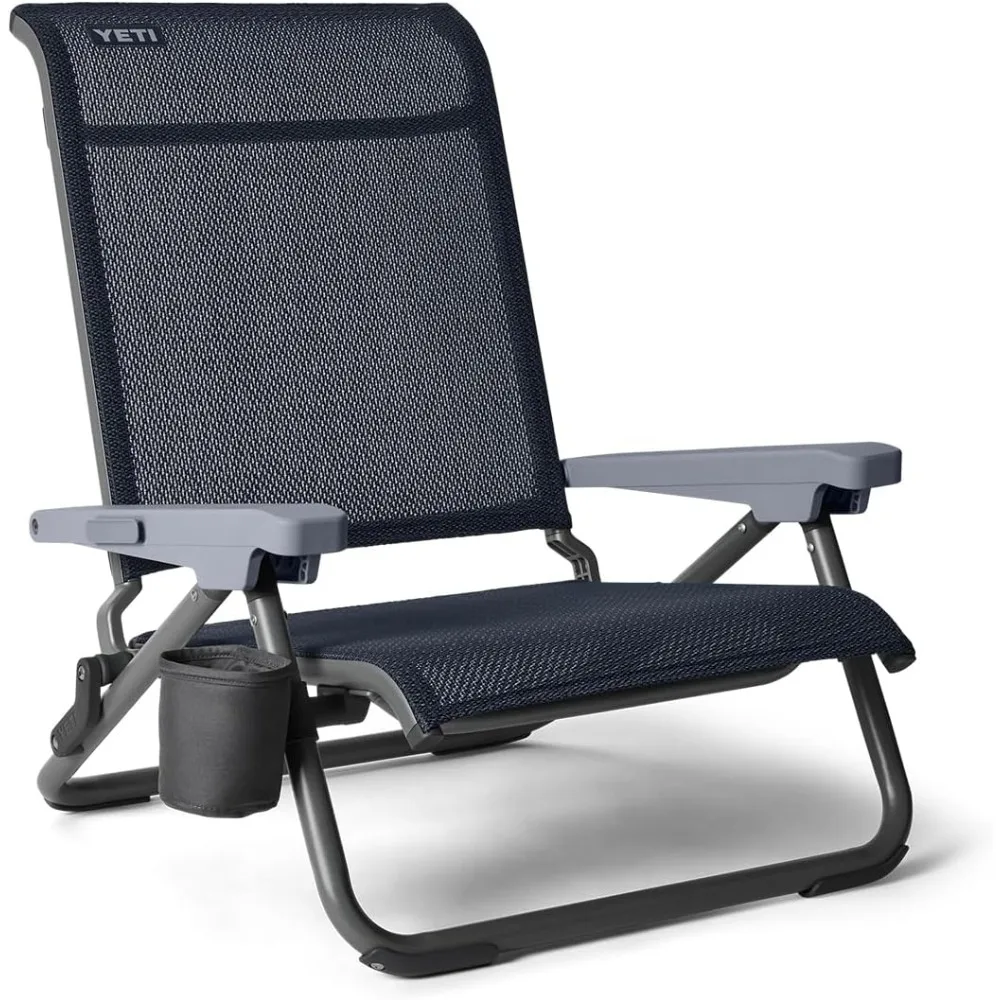 

CQHondo Reclining Beach Chair, Breathable, UV-Resistant, and Supports up to 350 lbs