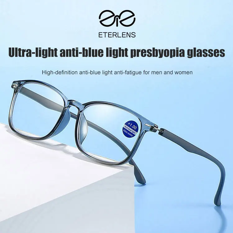 Nuevo Montura de gafas de ordenador transparente Vintage para hombres y mujeres, gafas antiluz azul, gafas de bloqueo, gafas ópticas