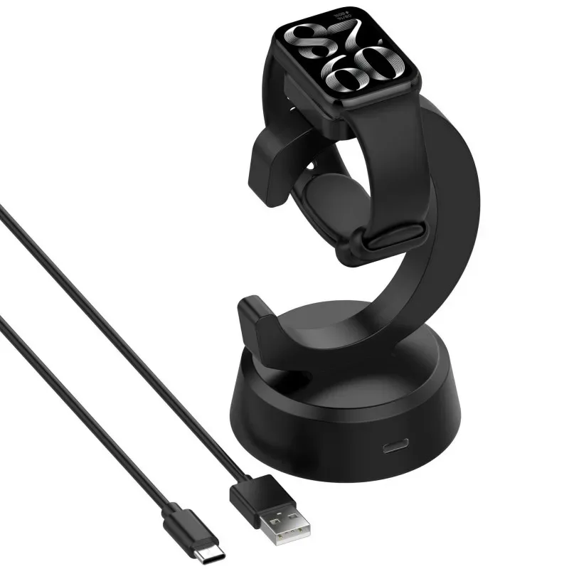 

Smartwatch Charging Dock Stand Magnetic Charger Holder Cable Universal Non‑Slip Stable Charging Base Portable Charging Accessory