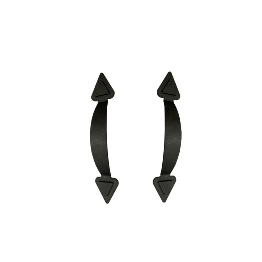 

1set Garage Door Handles Decorative Black Magnetic Ornamental Handle For Garage Decoration Premium Abs Durable
