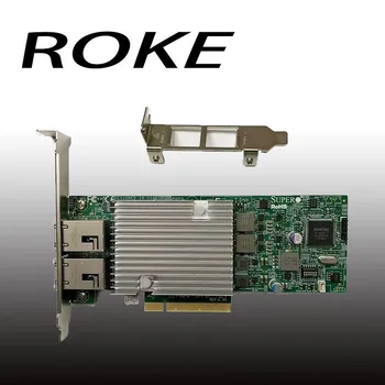 Adattatore Ethernet Supermicro AOC-STG-i2T 10gbe RJ45 10GBASE-T X540-AT2 X540-T2