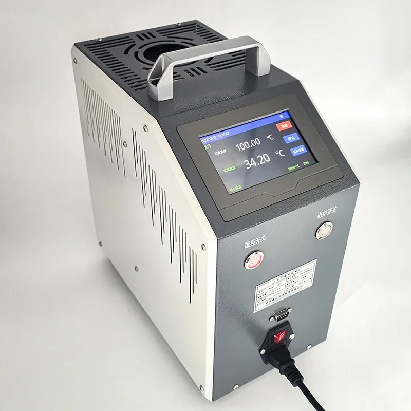 

High Low Dry Block Temperature Negative Calibrator Temperature Portable Dry Body Temperature Calibration Furnace