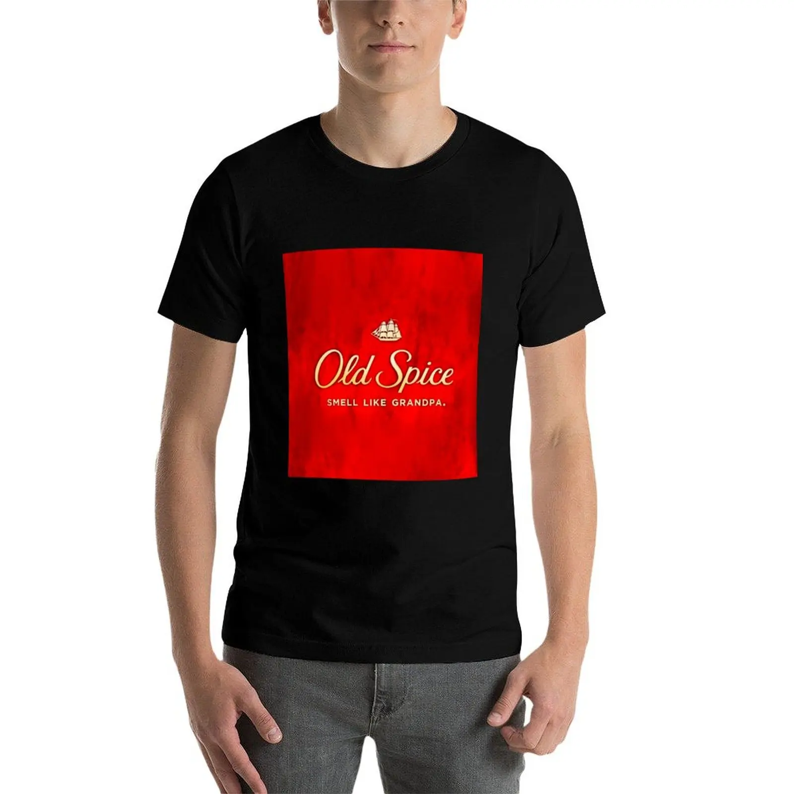 Old spice T-Shirt t shirt man cotton T-Shirt view 4