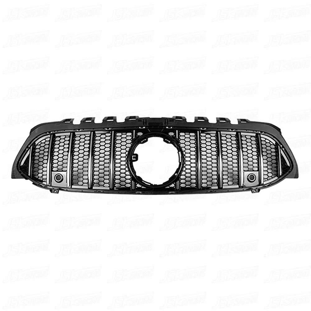 

Abs Black Front Grille For Mercedes Benz W177 A180 A200 A250 2019-2020