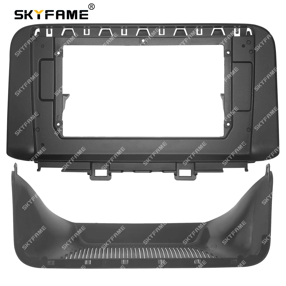 SKYFAME Car Frame Fascia Adapter Canbus Box Decoder Android Radio Dash Fitting Panel Kit For Hyundai Encino Kona