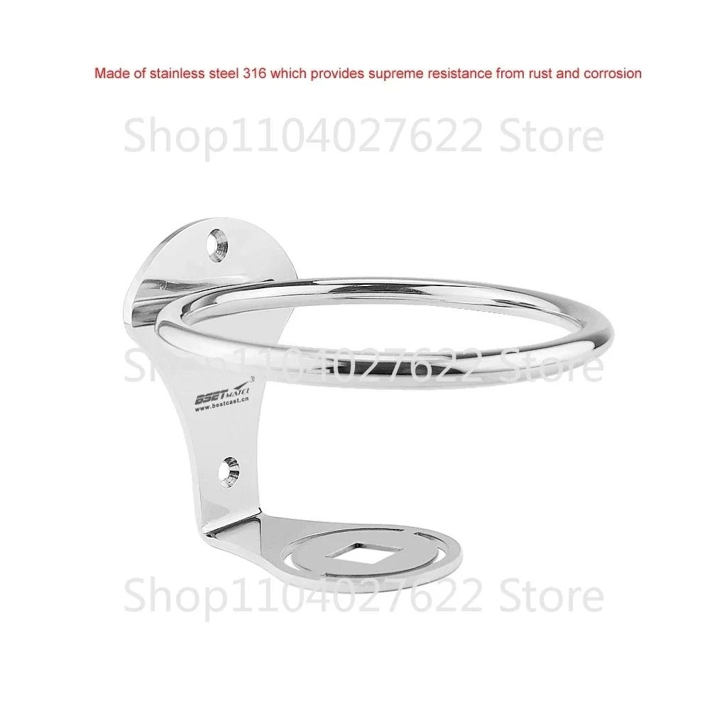 Stainless Steel 316 Cup Drink Holder Can Bottle Holder Stand Mount Support Auto Car Marine Boat Truck RV Fishing Box