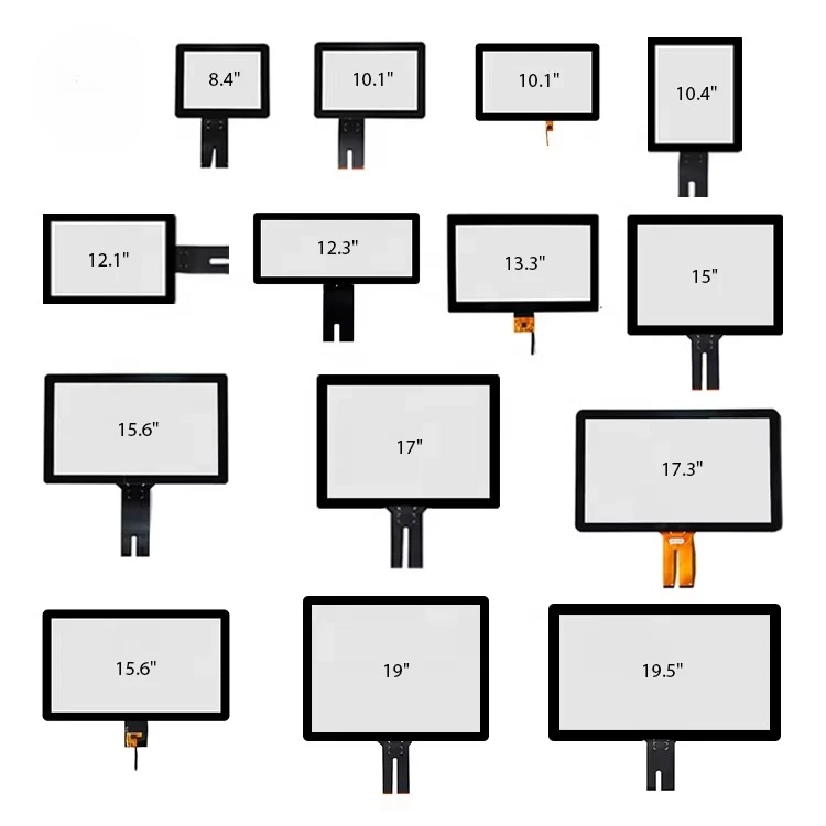 Multi-touch custom PCAP touchscreen panel 15 15.6 17 18.5 19 21.5 27 32-inch capacitive touchscreen