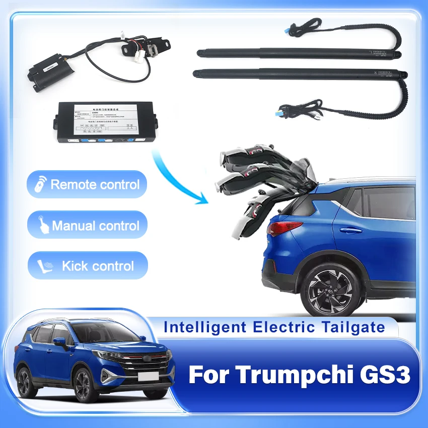 Car Electric Tailgate Smart Electric Trunk Drive Kick Sensor Car Door Closer Rear Door Power Kit For Trumpchi GS3 2017-2022