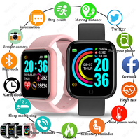 2022 Y68 Smart Watch Men Women Smartwatch Heart Rate Monitor Sports Fitness Bracelet For Xiaomi Redmi Android iPhone Apple Watch