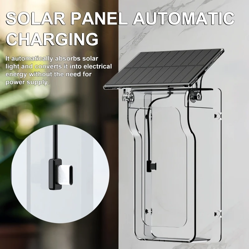 Timbre de vídeo inalámbrico con intercomunicador bidireccional, cubierta Solar para lluvia, detección de movimiento HD, monitoreo de visión nocturna, timbre que cambia de voz