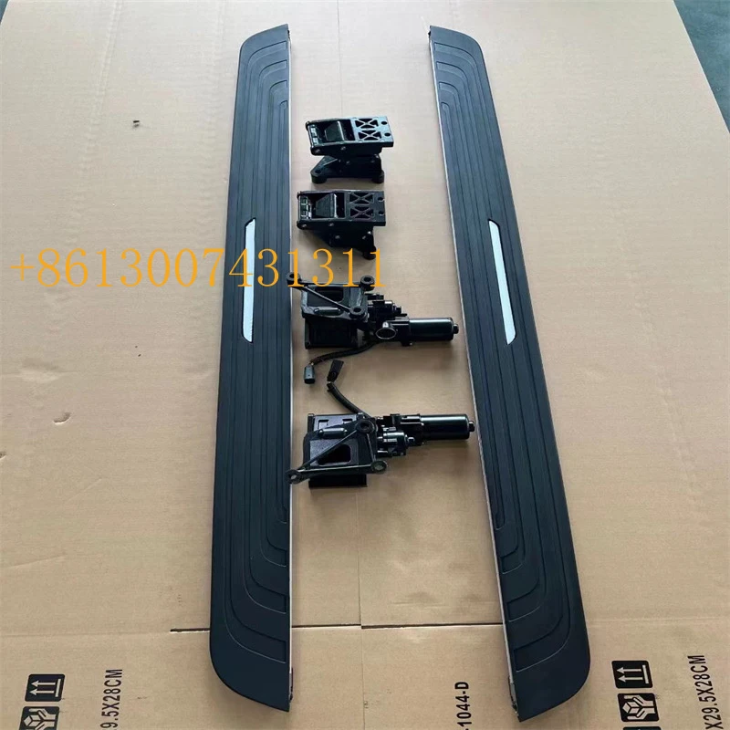 Factory Retractable Side Pedal Fit 23 Range Rover Non-drilling Auto Running Board Exterior Refit Parts