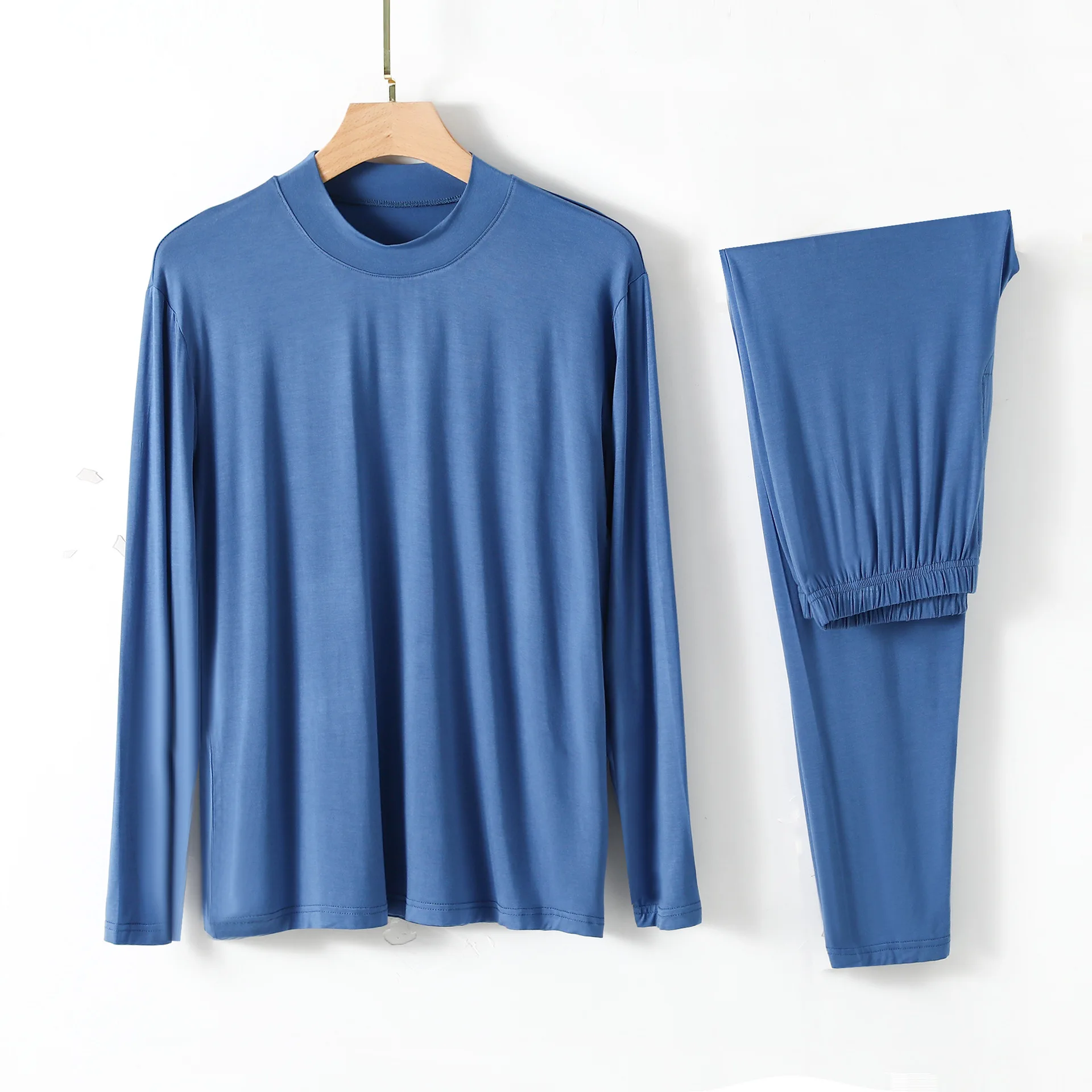 high neck-blue