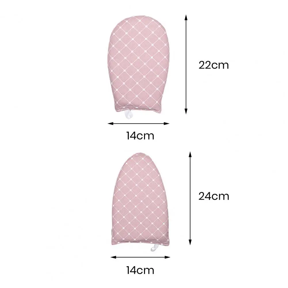 Pointed Head Ironing Glove Garment Steamer Ironing Glove Mitt with Hanging Loop Heat Resistant Anti-steam Hand Protector