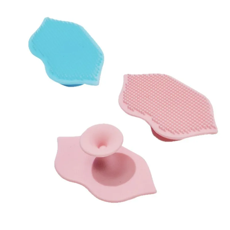 Brosse exfoliante en Silicone souple, nettoyant manuel pour le corps, soins du corps, douche, Massage doux, brosse de bain pour le visage