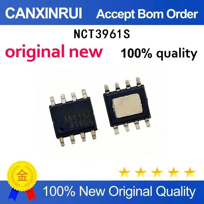 

(5 Pieces) New NCT3961S 3961S 39615 NCT3961S-A 3961SA SOP8 in stock chip IC