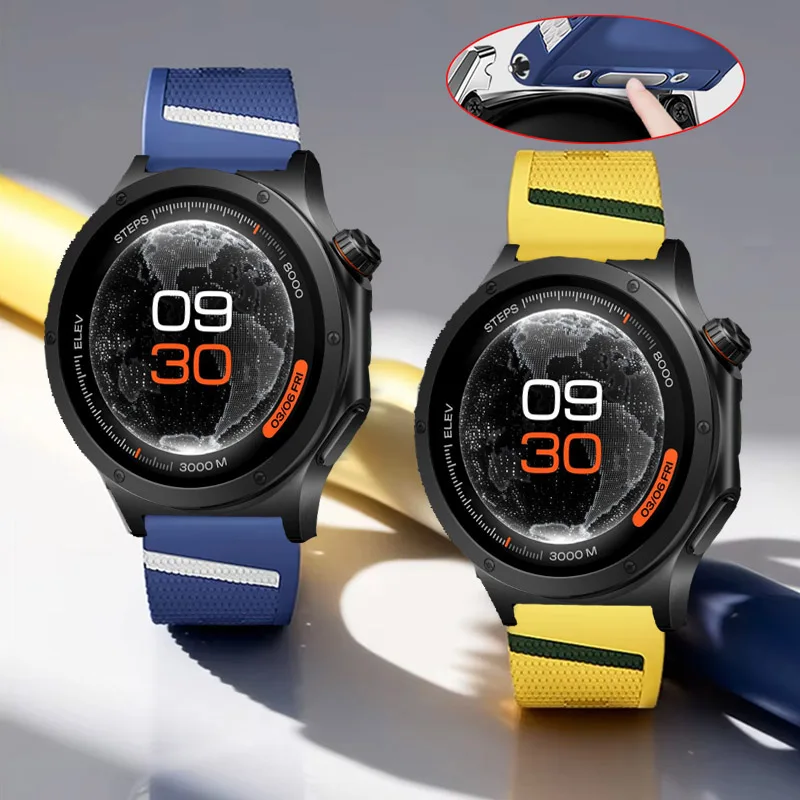 Quick Release Band For Oneplus Watch 4 3 2 2R/46mm/Oneplus Lite Sport 22mm Wrist Band For OPPO Watch X X2 X3/4 Pro/S Bracelet