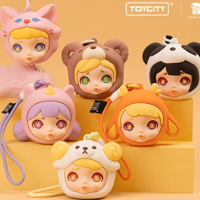 Toycity Laura Animal Earphones Pack Series Blind Box Mystery Box Toys Doll  Cute Anime Figure Desktop Ornaments Gift Collection - AliExpress