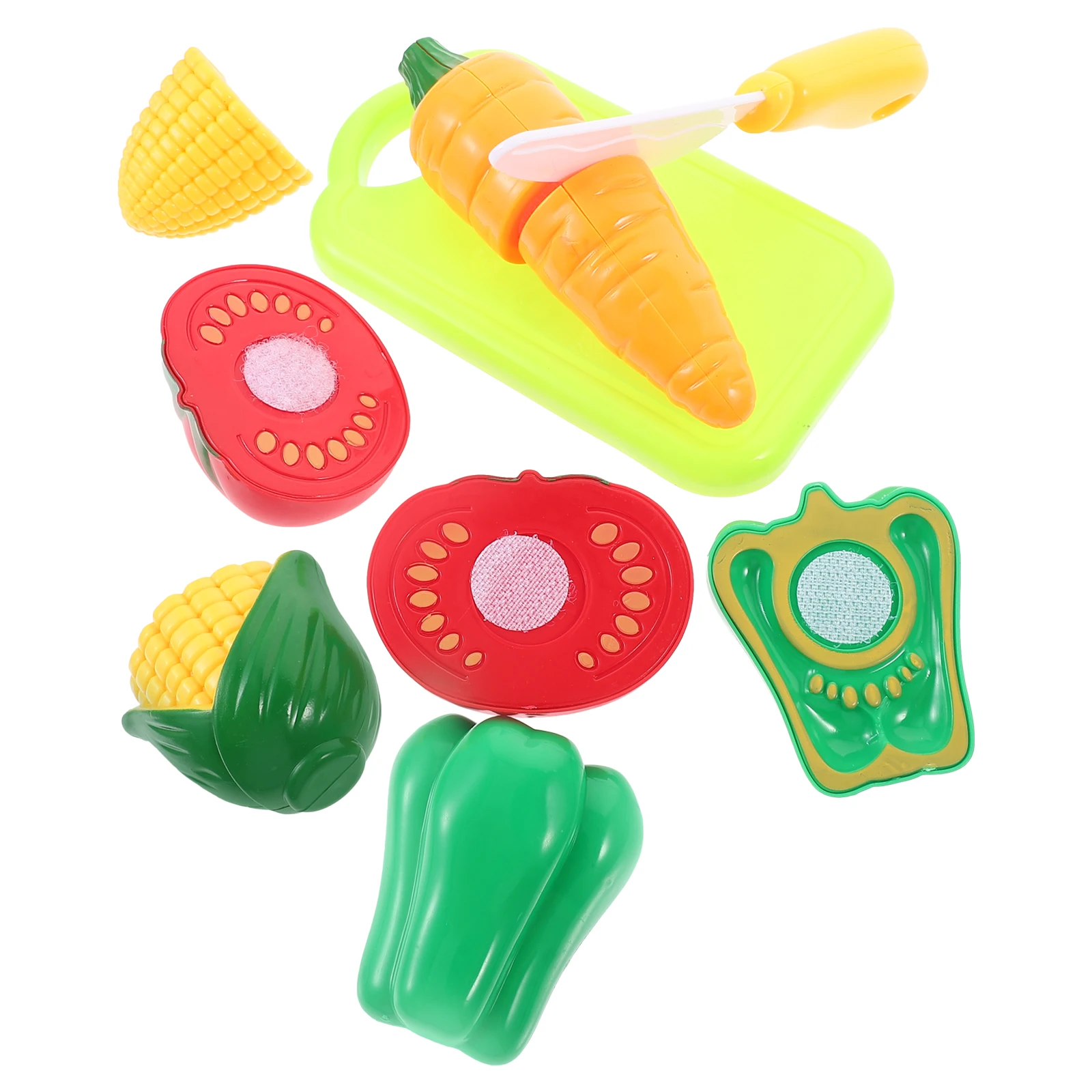 

6 Pcs Cutting Vegetables Toys Eco Friendly Pretend Vegetable Toy Set Educational Puzzle Toys