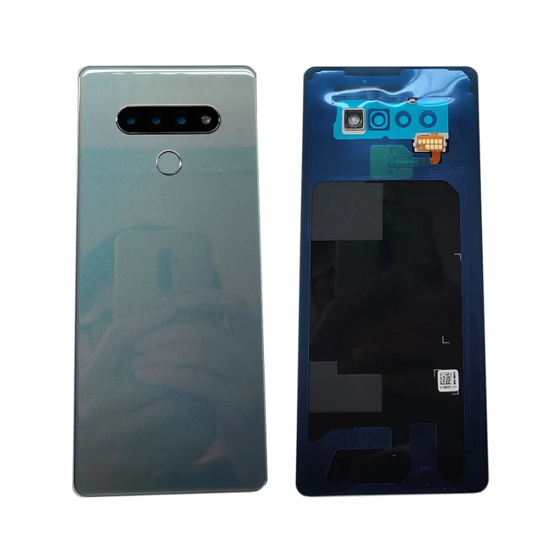 

Оригинальная задняя крышка батарейного отсека для LG Stylo 6, стеклянная крышка для телефона, замена для телефона чехол Q730 с объективом камеры, отпечатками пальцев