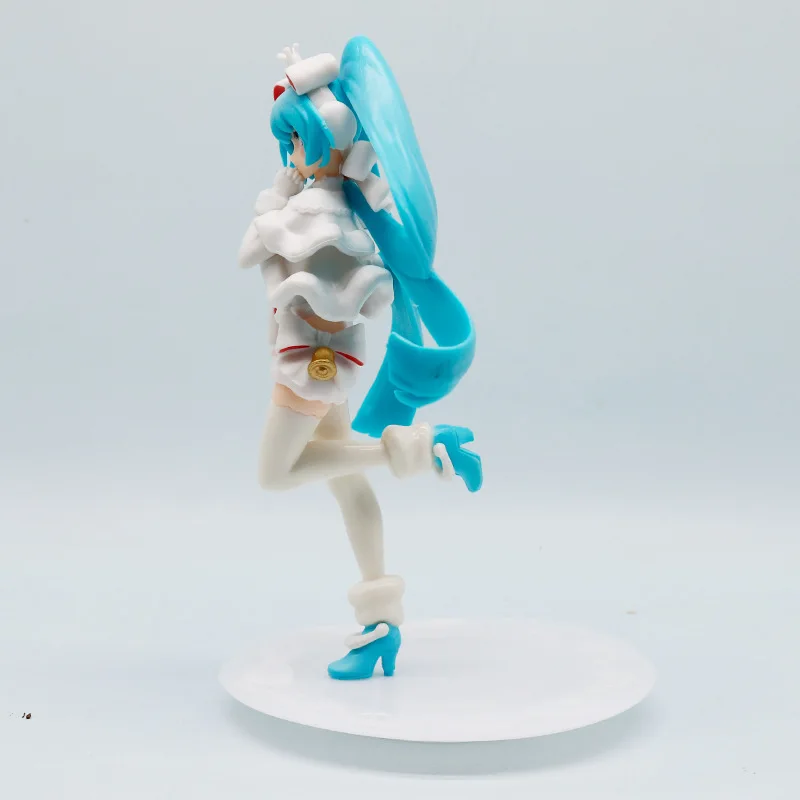 19CM Anime Hatsune Miku piccola campana Kawaii Action Figure PVC Doll Model Toys ornamento Decorazione del desktop Regali