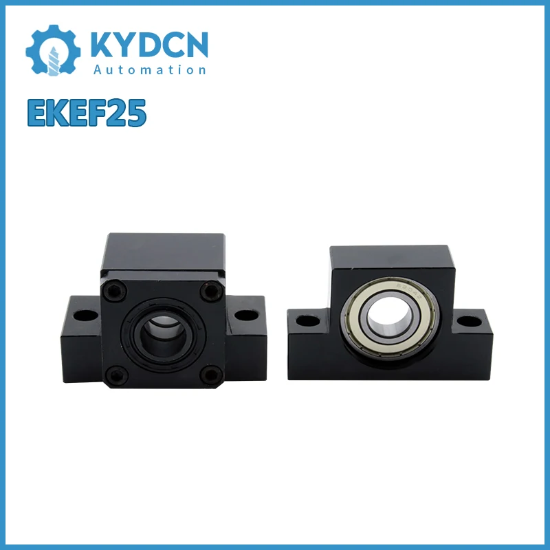

EKEF25 End Support for Ballscrew C5 C7 EK25 EF25 End Supports Bearing Mounts CNC Machine Parts