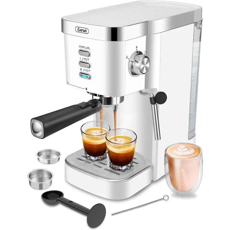 

Gevi Espresso Machine High Pressure, Espresso ,Latte Maker coffee machine proffesional Kitchen Appliances