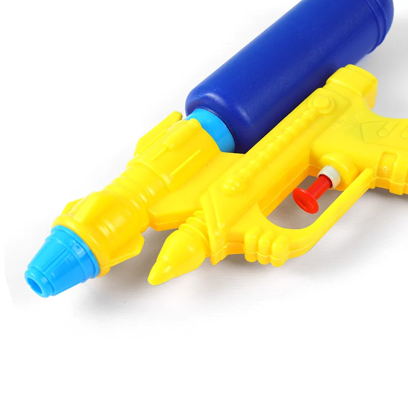 Water Gun Summer Outdoor Water Spray Gun Toy Pull High Pressure Range Beach Pools Water Fun Play Children Boys Girls 19.5CM