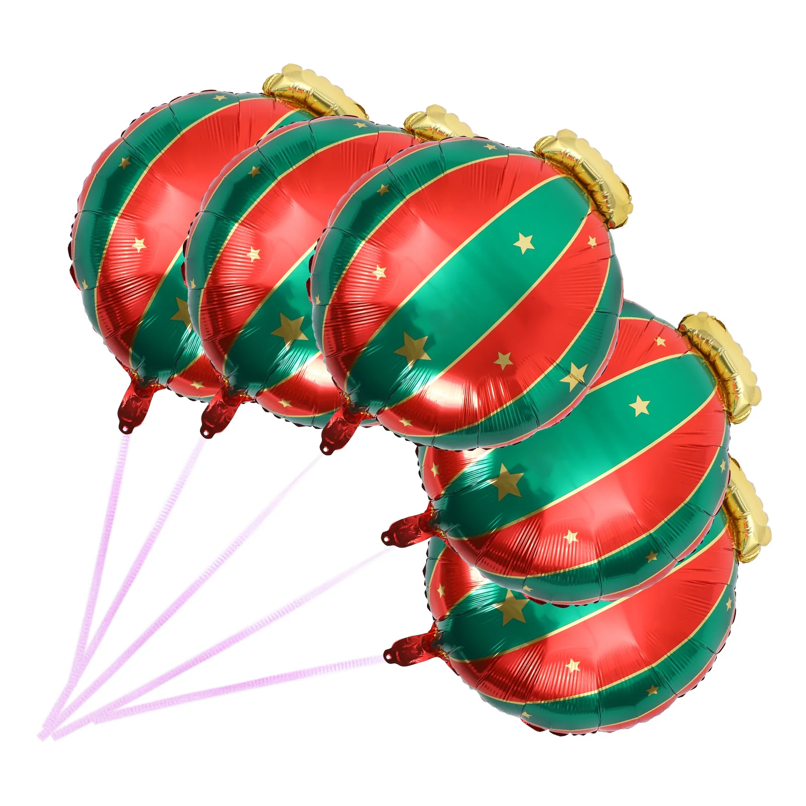 

5Pcs Christmas Balloons Aluminum Foil Balloons Party Supplies Xmas Balloon Decoration Party Accessory Christmas Decorations