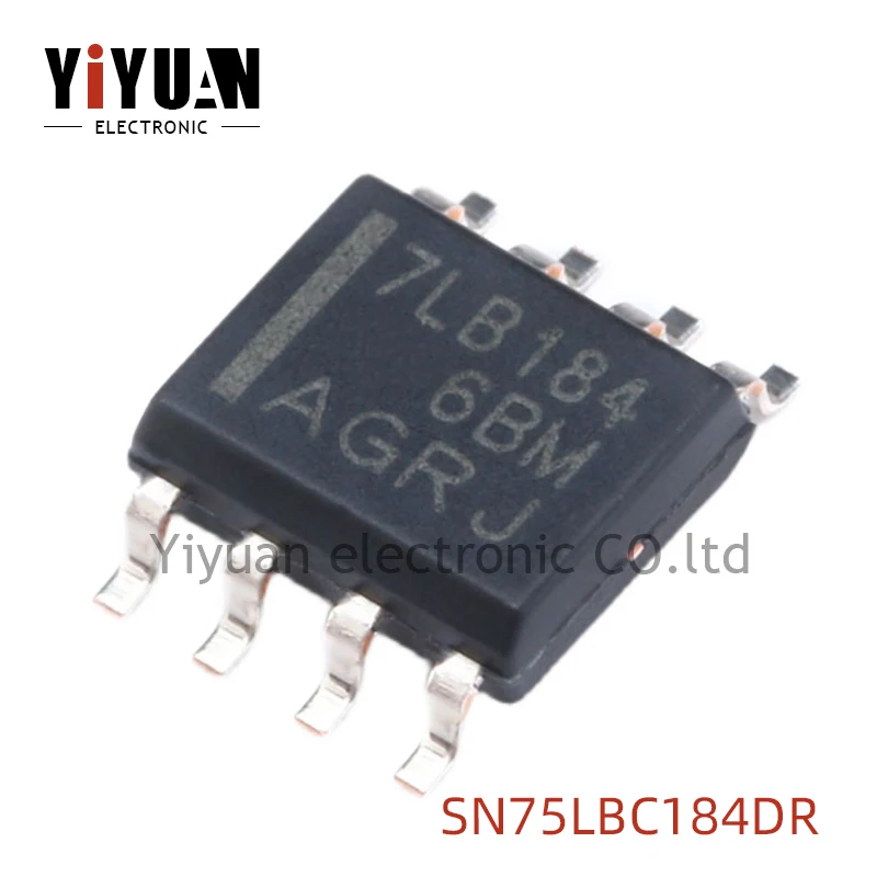 5PCS NEW SN75LBC184DR 7LB184 SOP-8 RS-485/RS-422 chip