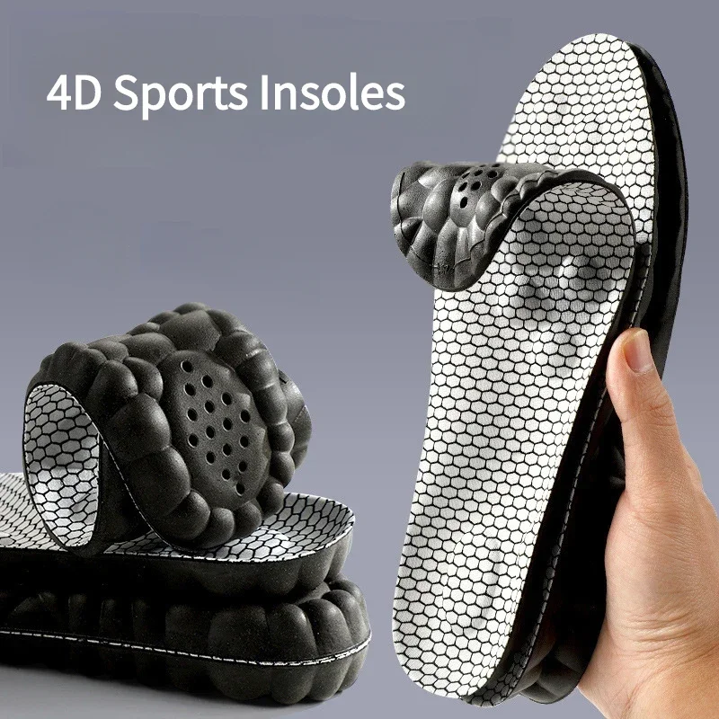 Orthopädische Einlegesohlen zur Fußgewölbeunterstützung, antibakterielle Graphen-Schuhe, Einlegesohle für Füße, hochwertige, stoßdämpfende Sport-Fitness-Schuhsohle