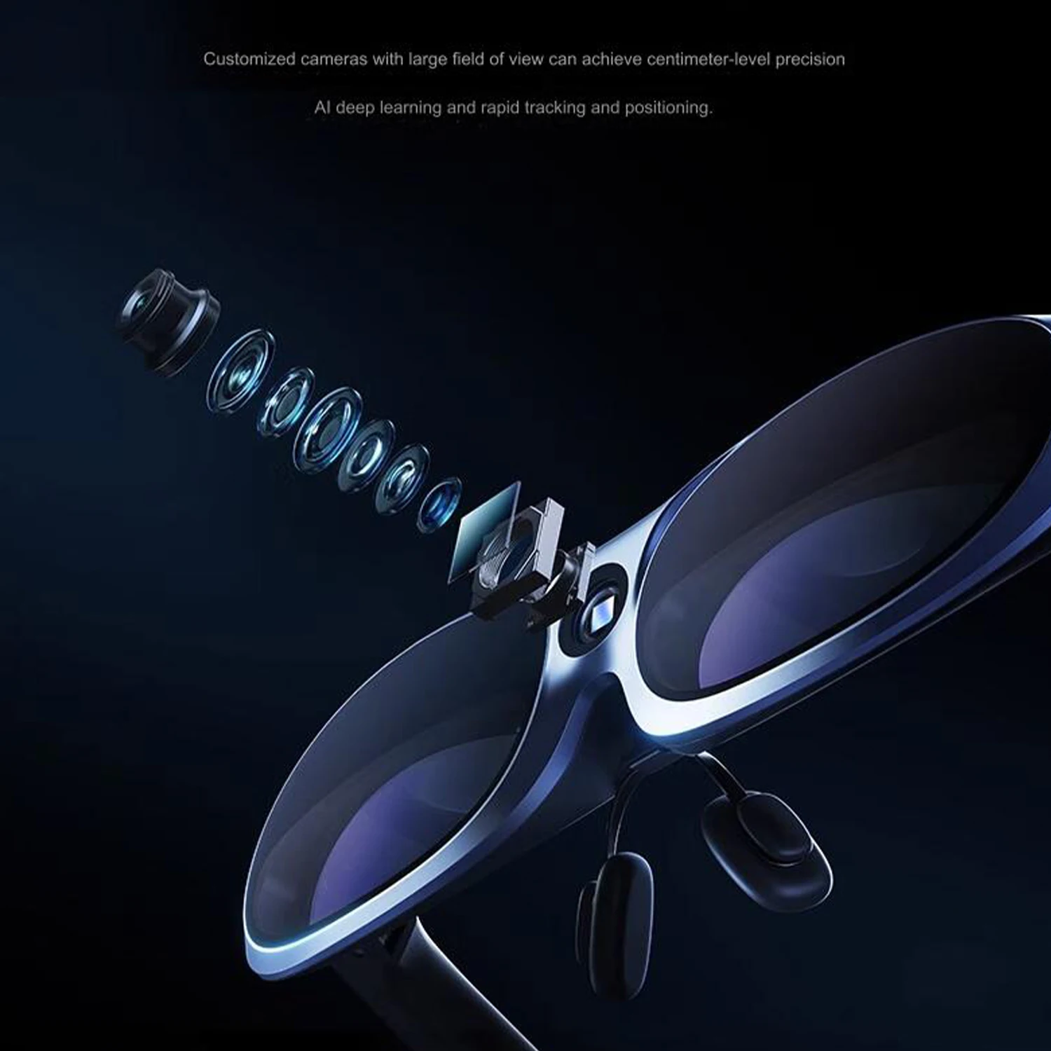 Max Pro Enterprise AR Smart Glasses Support Develop 6Dof Gesture Recognition Studio Spatial Computing Suite SDK