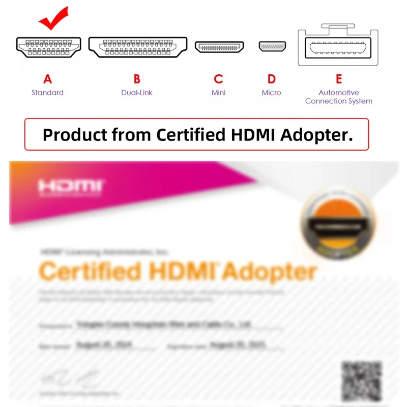 Ultra Thin HDMI 2.1 HDTV cable 8K 4K FHD Super flexible slim cord angled to 90 degree type-A for computer HDTV