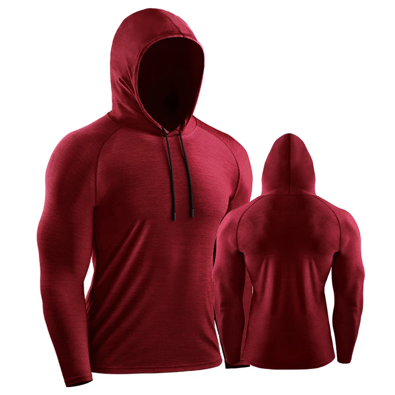 

New Hoodie Running Jackets for Couple Men 6 Color Fitness Sportswear Night Reflective Outdoor Jogging Lady Gym Sports Coat
