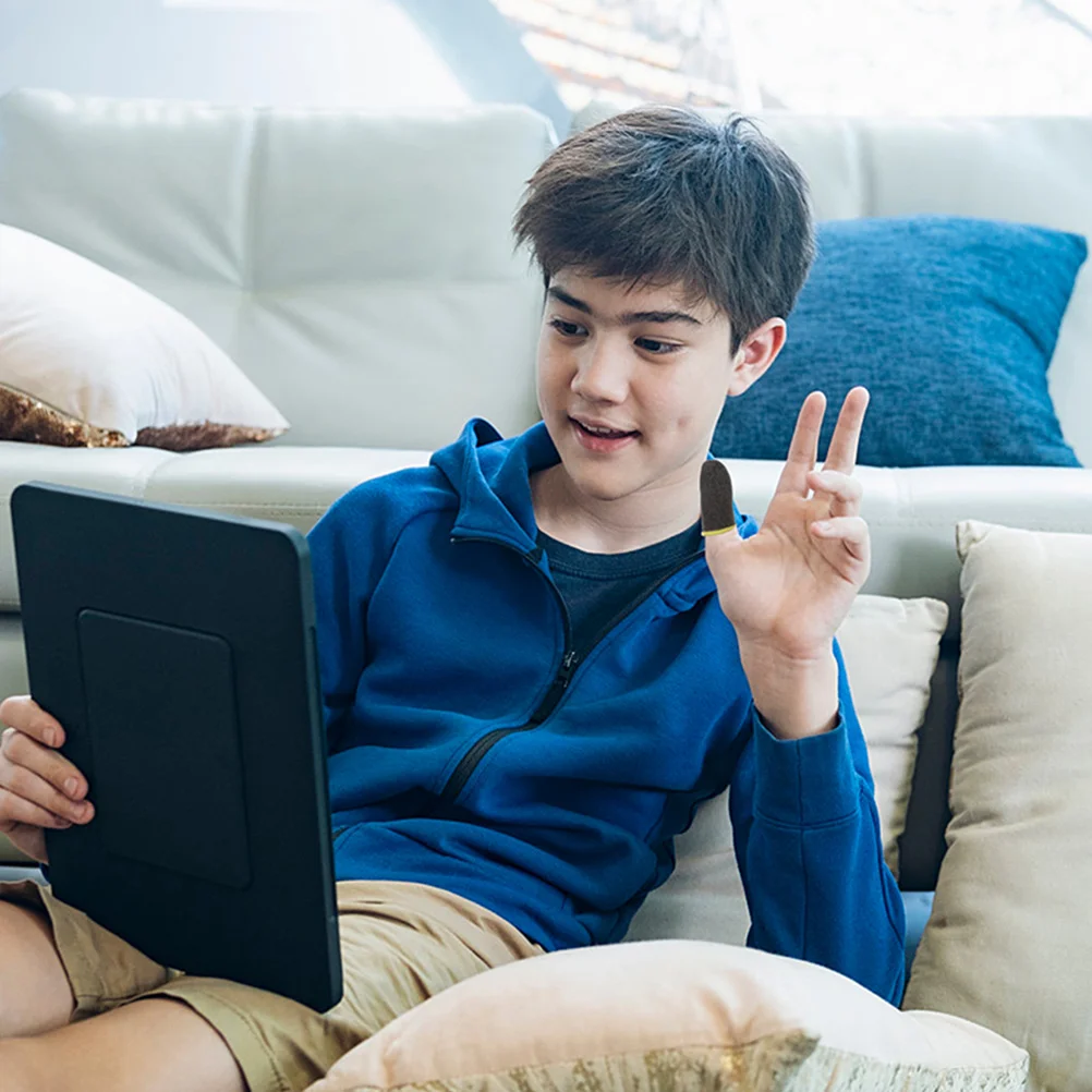 

Anti-Skid Finger Sleeves Breathable Thumb Covers For Mobile Gaming Sweat-Absorbent Lightweight Game Accessory Health Care