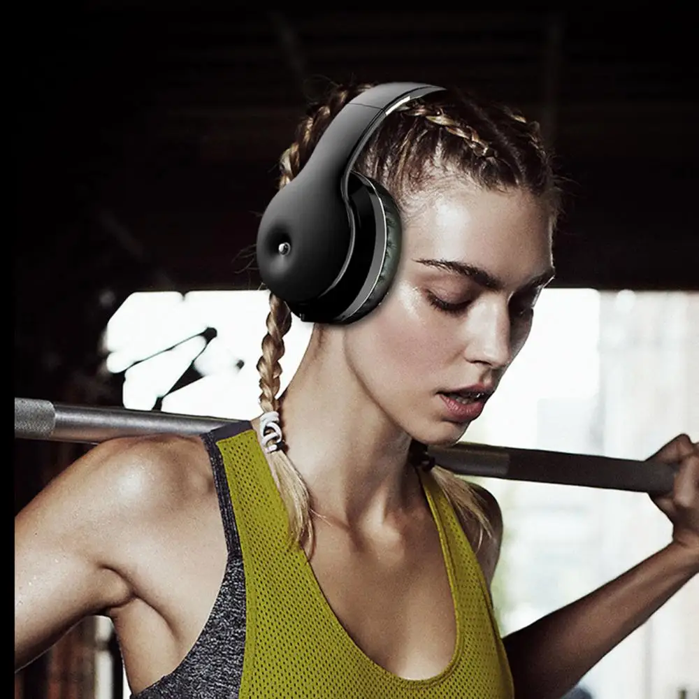 

B5 Bluetooth-совместимость 5.0 перезаряжаемые беспроводные спортивные наушники с выдвижной головкой