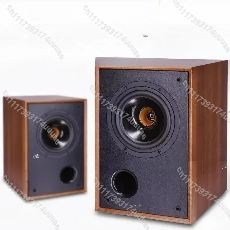 150W 6.5 Inch Passive Bookshelf Speakers High Fidelity Coaxial Desktop Bass Surround Sound Home Audio System