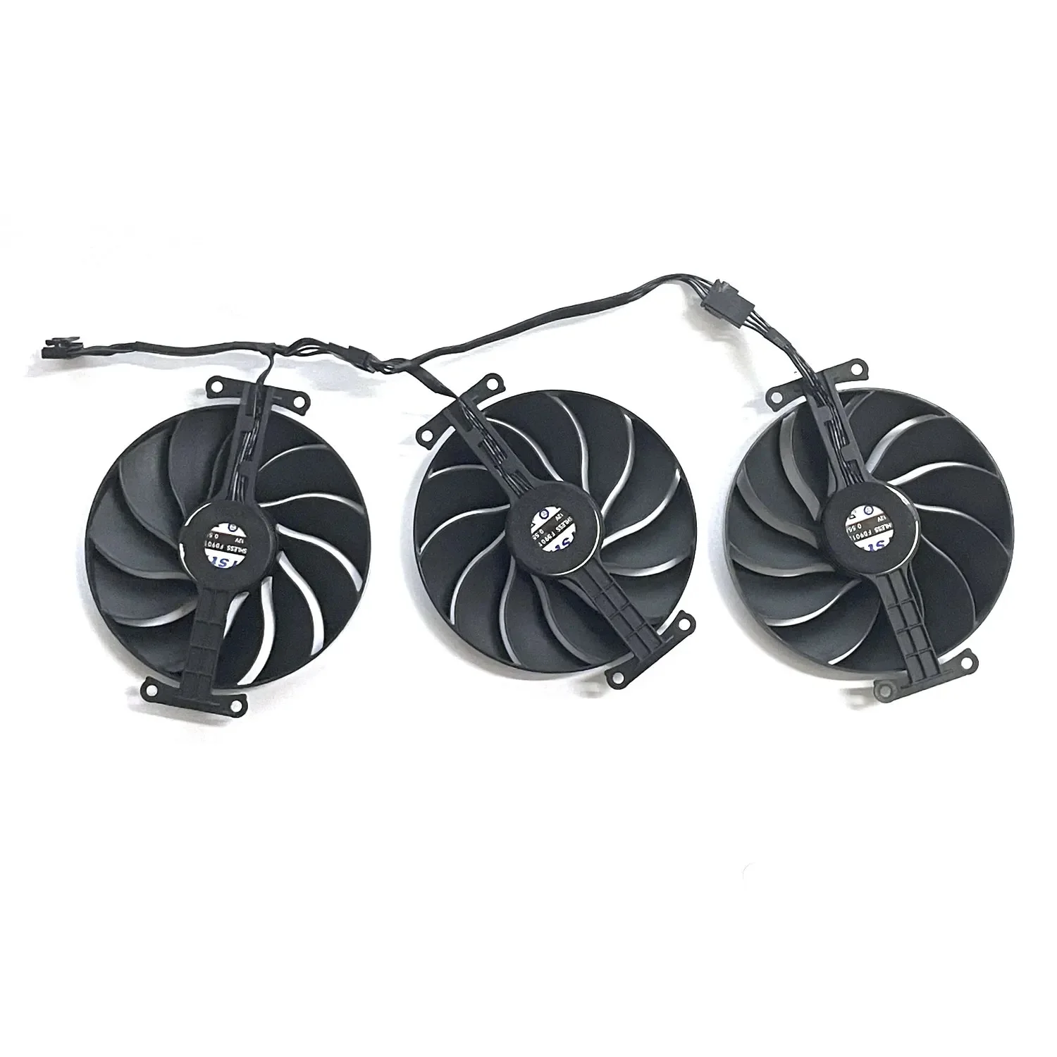 

For ASUS TUF Gaming RTX 4070 Ti 4060 Ti OC Edition Gaming 90MM CF9015U12D FD9015U12D 7-Pin RTX4070 RTX4060Ti Graphics card fan