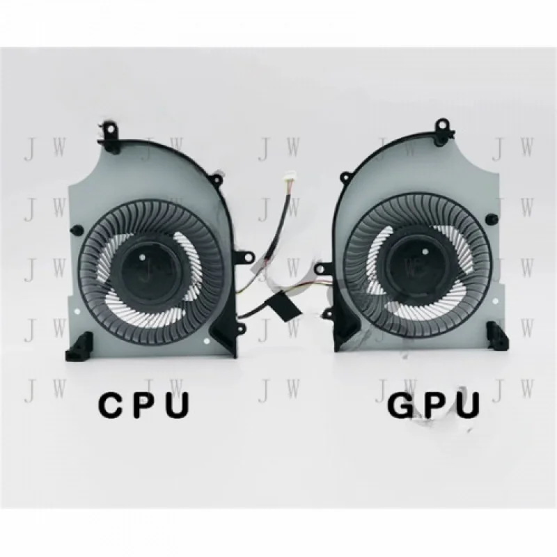 DDZ جديد لـ MSI Stealth 16 Studio A13VE A13VF A13VG MS-15F2 مروحة تبريد وحدة المعالجة المركزية ووحدة معالجة الرسومات DC5V