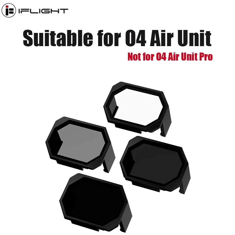 

IFlight ND Filters Set (UV ND8 ND16 ND32) for DJI O4 Air Unit Lite