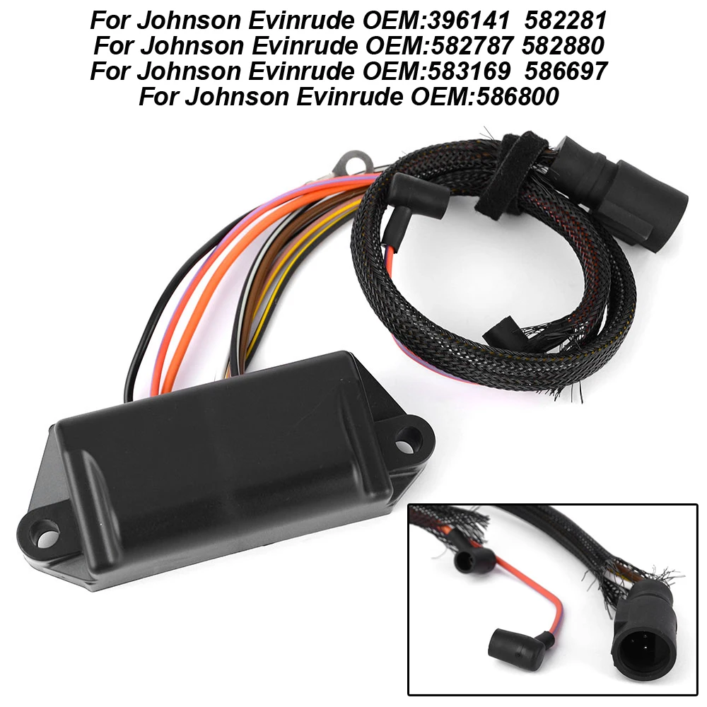 

Ignitor CDI Box Module Unit For Johnson Evinrude 4HP 5HP 6HP 8HP 9.9HP 14HP 15HP 20HP 25HP 28HP 30HP 35HP 40HP 45HP 48HP 50HP