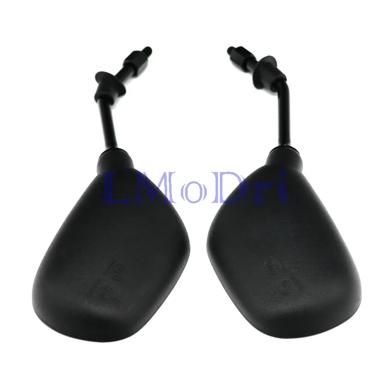 LMoDri 2pcs/lot Motorcycle Rear View Mirror Scooter Electrical Motor E-Bike Back Side Convex mirrors 8mm Universal Refit