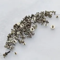 100pcs watch movement accessories, miscellaneous screws, all sizes are original screws, about 100 in a bag